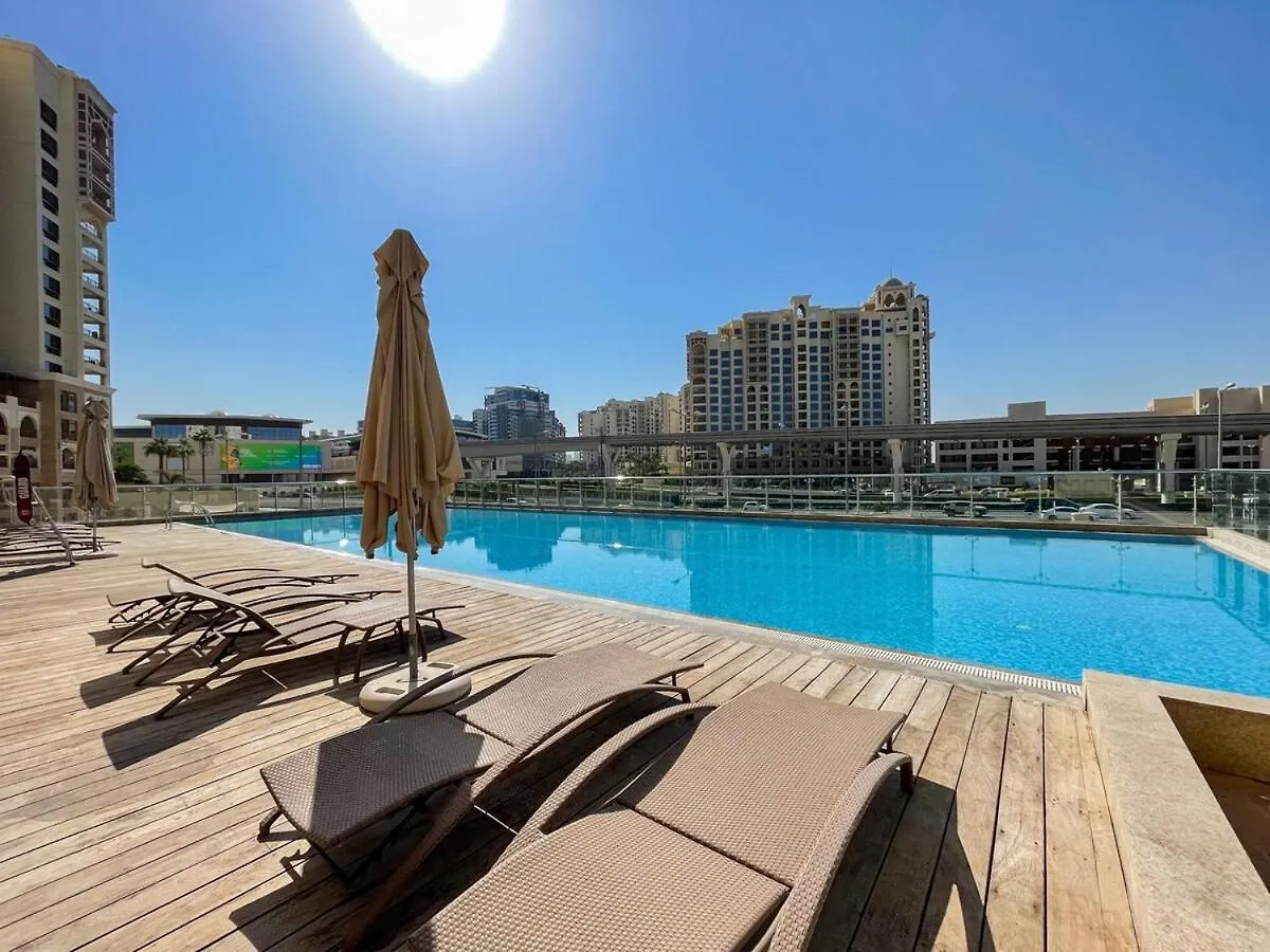 Sleek Studio Apartment At Palm Jumeirah With Ocean Vibes Dubai Vereinigte Arabische Emirate