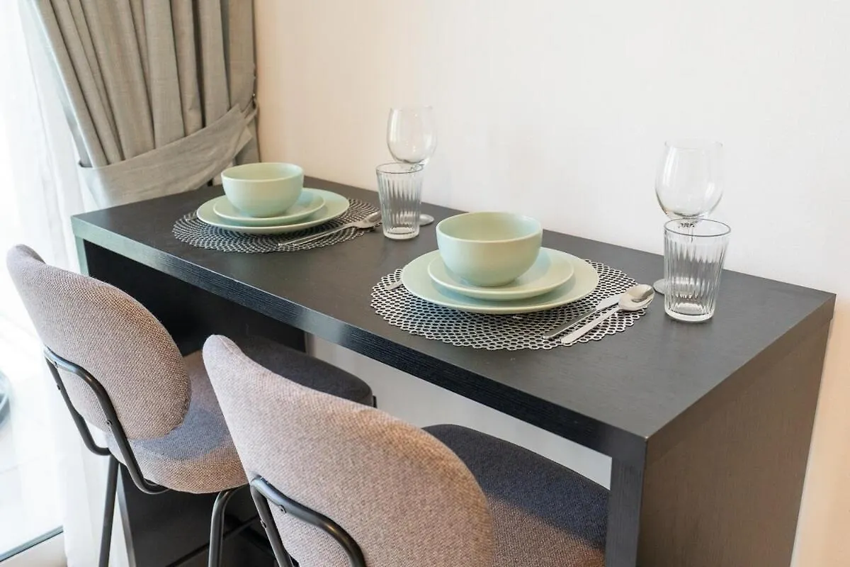 Sleek Studio Apartment At Palm Jumeirah With Ocean Vibes Dubai Vereinigte Arabische Emirate